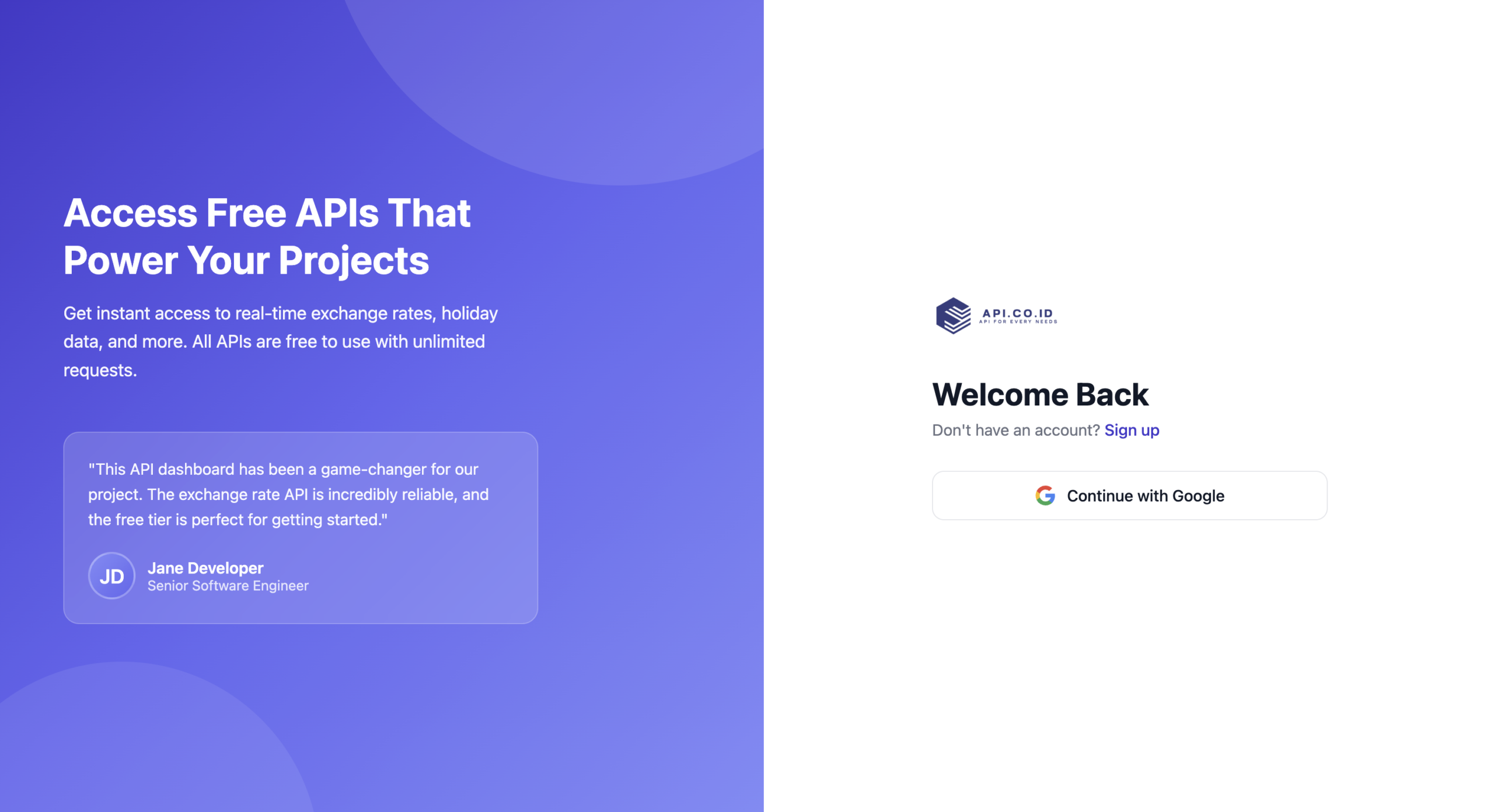 cara download postman collection Api.co.id login