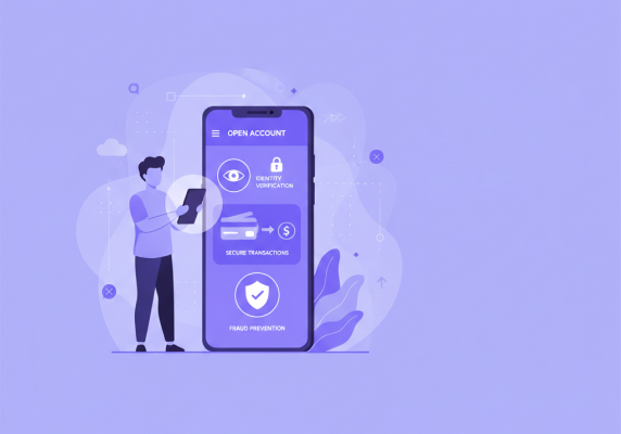 Ilustrasi verifikasi perbankan digital